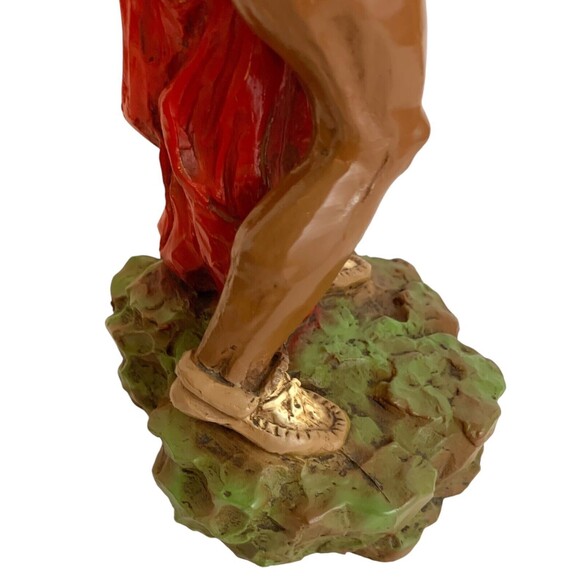 Native American Indian Warrior Statue 14" Figure Universal Statuary 1976 - Picture 9 of 16